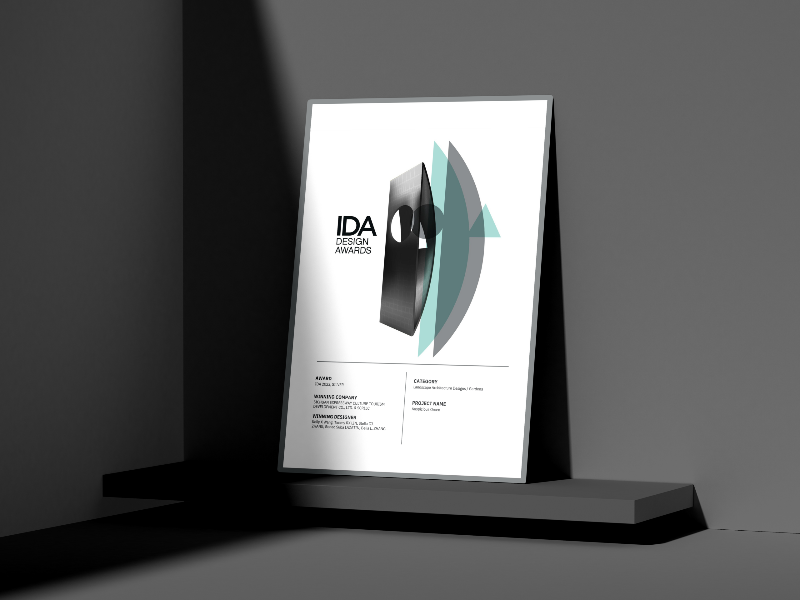 IDA Premium Magnetic Wall-Mount Certificate (Silver) - Image 4