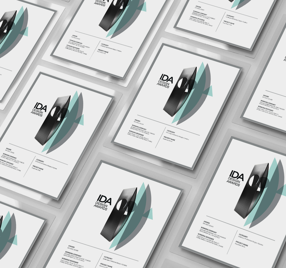 IDA Premium Magnetic Wall-Mount Certificate (Silver)