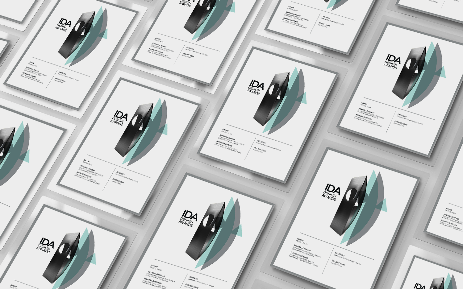 IDA Premium Magnetic Wall-Mount Certificate (Silver)